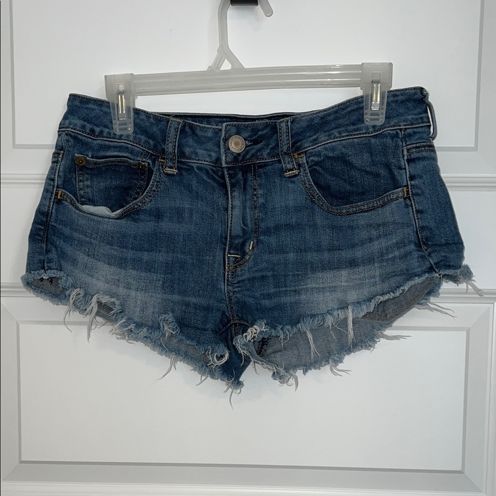 American Eagle Distressed Denim Shorts